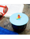 Lurch:  My Lid Blauwe glazen cover in "Baywatch"-stijl, surfplankdesign