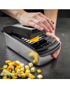 Gefu: Coupe cubes et batônnets Treppo + 3 grilles interchangeables