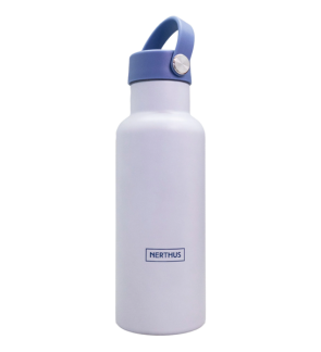 Nerthus : bouteille isotherme 750ml Sport double parois bleu