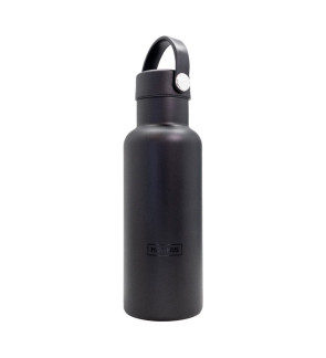 Nerthus : bouteille isotherme 500ml Sport double parois noir