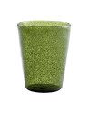 Memento: Geblazen glazen waterbeker 30cl Olive