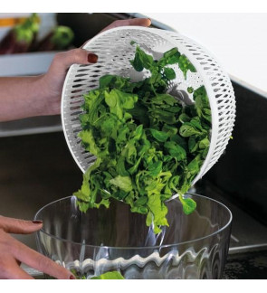 Guzzini: Essoreuse à salade blanche