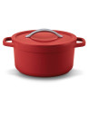 Beka: Plume rood braadpan 26,5 cm