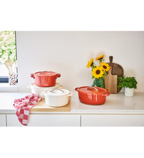 Beka: Plume beige braadpan 31 cm