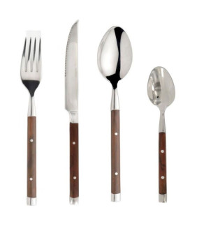 Eternum: Rustic Coffret 24 pièces avec couteaux à steak