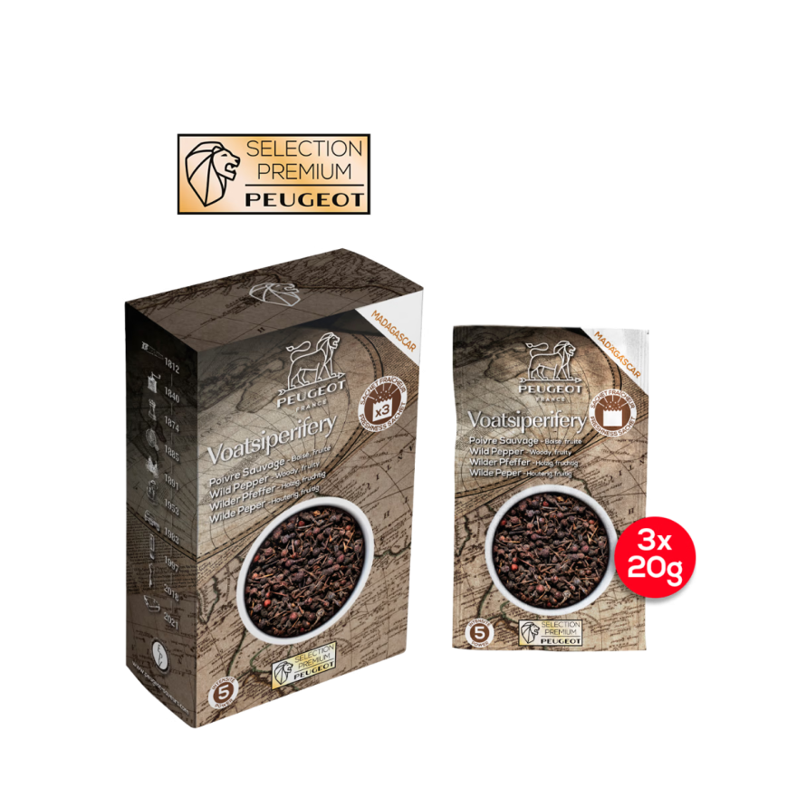 Peugeot: Voatsiperifery Wilde Peper (Madagascar) 60 g