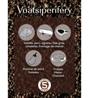 Peugeot: Poivre sauvage Voatsiperifery (Madagascar) 60g