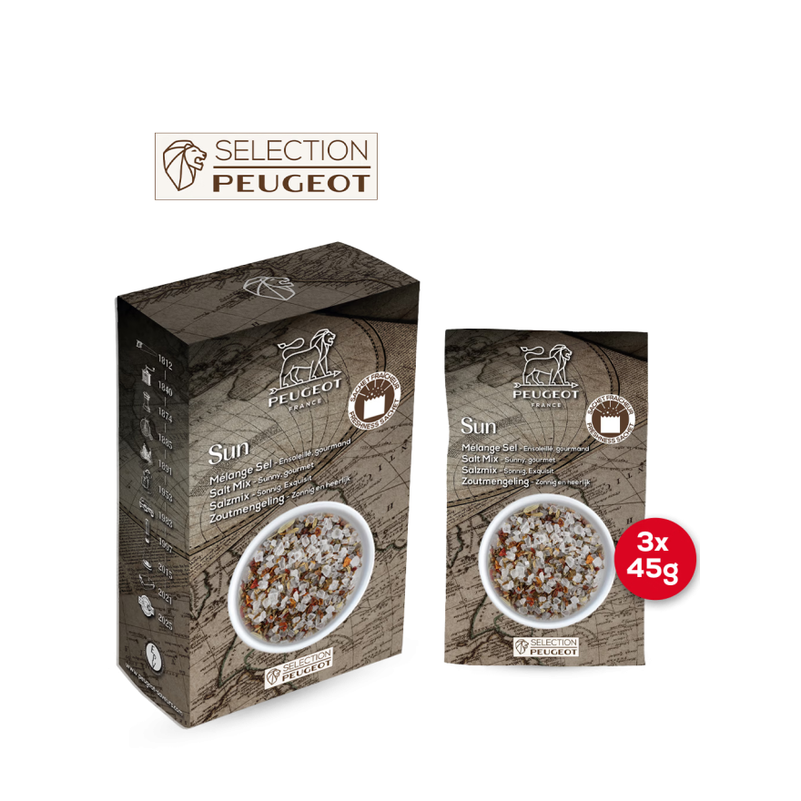 Peugeot: SUN Zoutmengsel 135 g