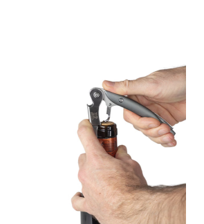Peugeot: Malbec Tire-bouchon sommelier à double levier carbone 13cm