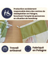 Slowroom: Sac à pain coton 3 en 1 ligné bleu