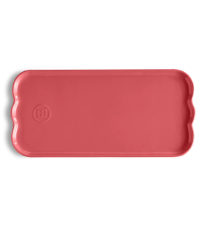 Emile Henry: Plat de service madeleine candy 31,5 x 15 cm