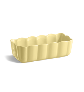 Emile Henry: Moule à cake madeleine Vanille 28,5 x 13 cm