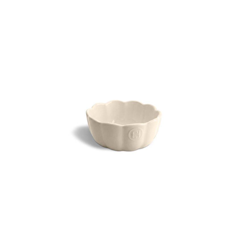 Emile Henry: Klein rond schaaltje madeleine kleikleur, 12 cm