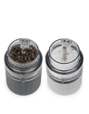 Peugeot:    Line Sense Elektrische Oplaadbare Zout- en Pepermolen Set, Carbon en Aluminium, 20 cm