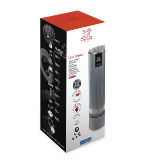 Peugeot: Line Sense Moulin à poivre électrique rechargeable U'select carbone 20 cm