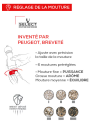 Peugeot: Line Sense Moulin à poivre électrique rechargeable U'select carbone 20 cm