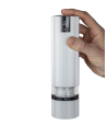 Peugeot: Line Sense Moulin à sel électrique rechargeable aluminium 20 cm