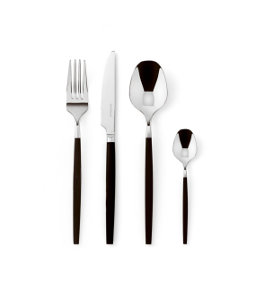 Sambonet Rosenthal: SIRO black 24-delige bestekset