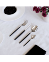 Sambonet Rosenthal: SIRO noir Coffret 24 pièces