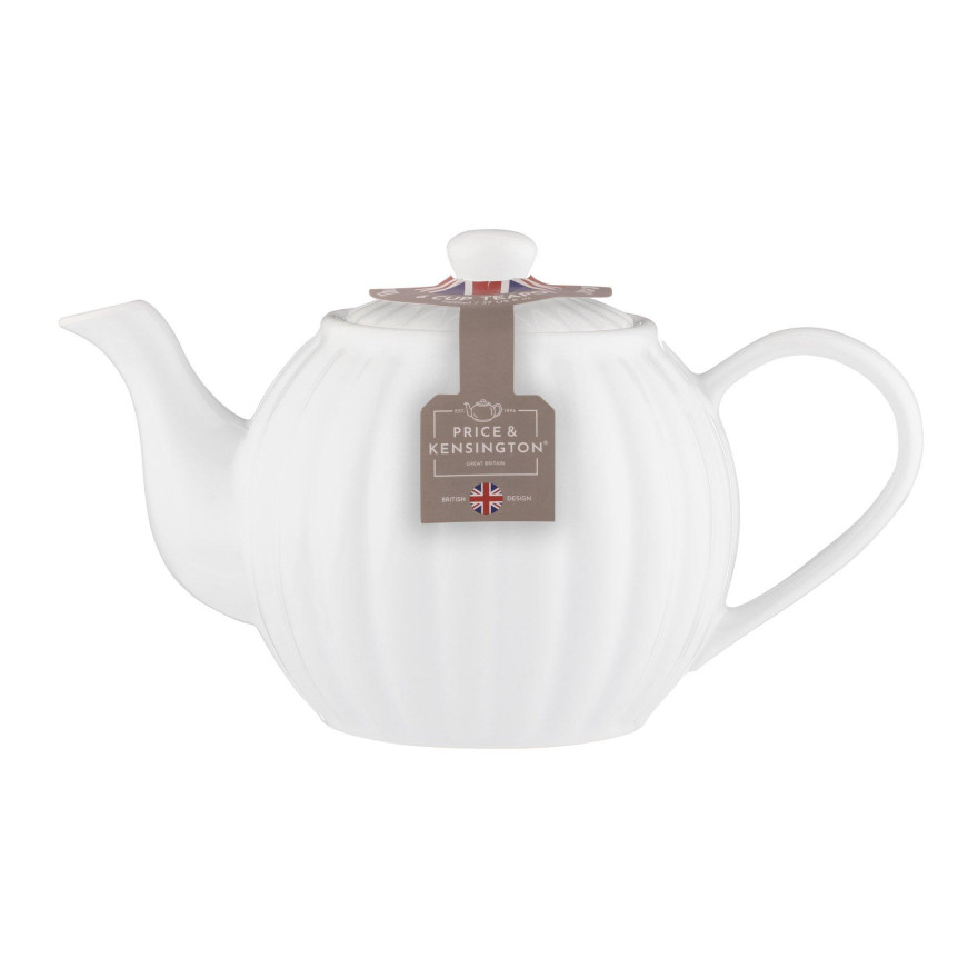 Price & Kensington: Witte Engelse theepot 1,10 L