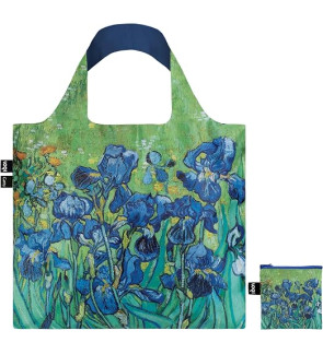 Loqi: Boodschappentas versierd met Van Goghs schilderij "Iris"