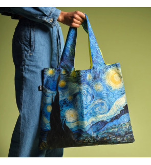 Loqi: Sac Shopping Van Gogh "Nuit étoilée"