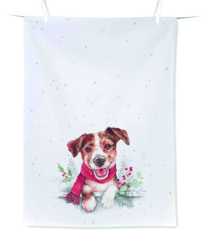 Ihr: Torchons/Essuie de cuisine chien 50x70cm