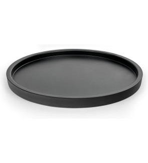 Bredemeijer: Lara plateau de service en métal noir 38cm