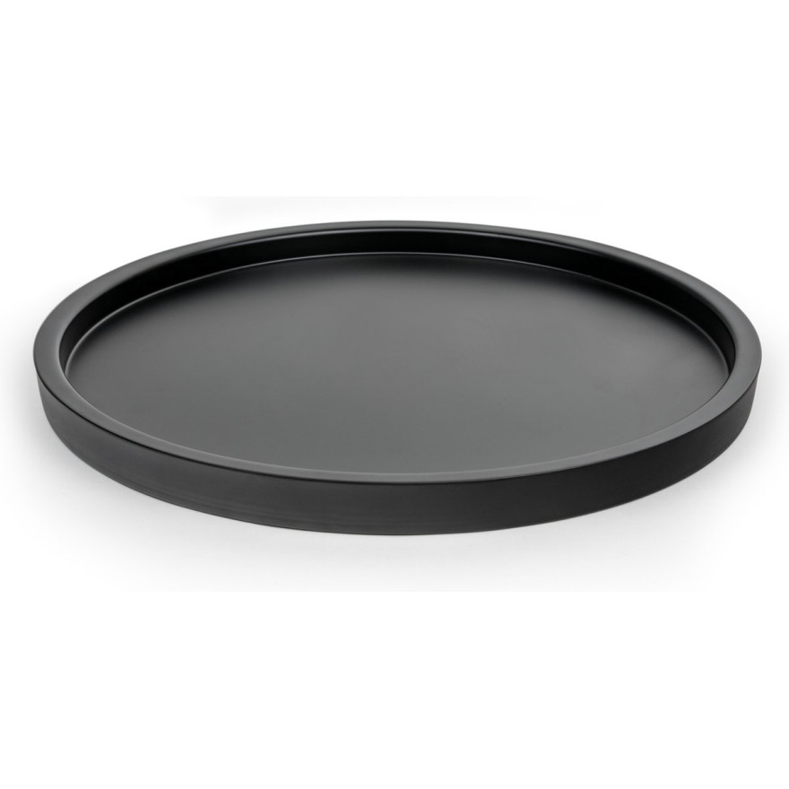 Bredemeijer: Lara plateau de service en métal noir 38cm