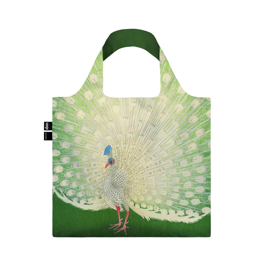 Loqi: Sac Shopping Ohara Koson "Peacock"