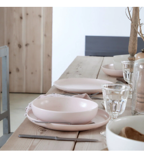 Costa Nova: Pacifica assiette creuse 22 cm rose marshmallow
