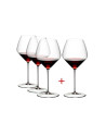 Riedel: Veloce Pinot Noir wijnglazenset 3+1 gratis