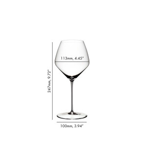 Riedel: Veloce Set de verres à vin Pinot Noir 3+1 gratuit
