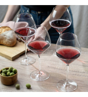 Riedel: Veloce Set de verres à vin Pinot Noir 3+1 gratuit