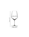 Riedel: Veloce Cabernet-Merlot wijnglazenset 3+1 gratis