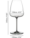 Riedel: Wine Wings verre à Champagne