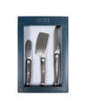 TB:  Set van 3 Laguiole Heritage kaasmessen