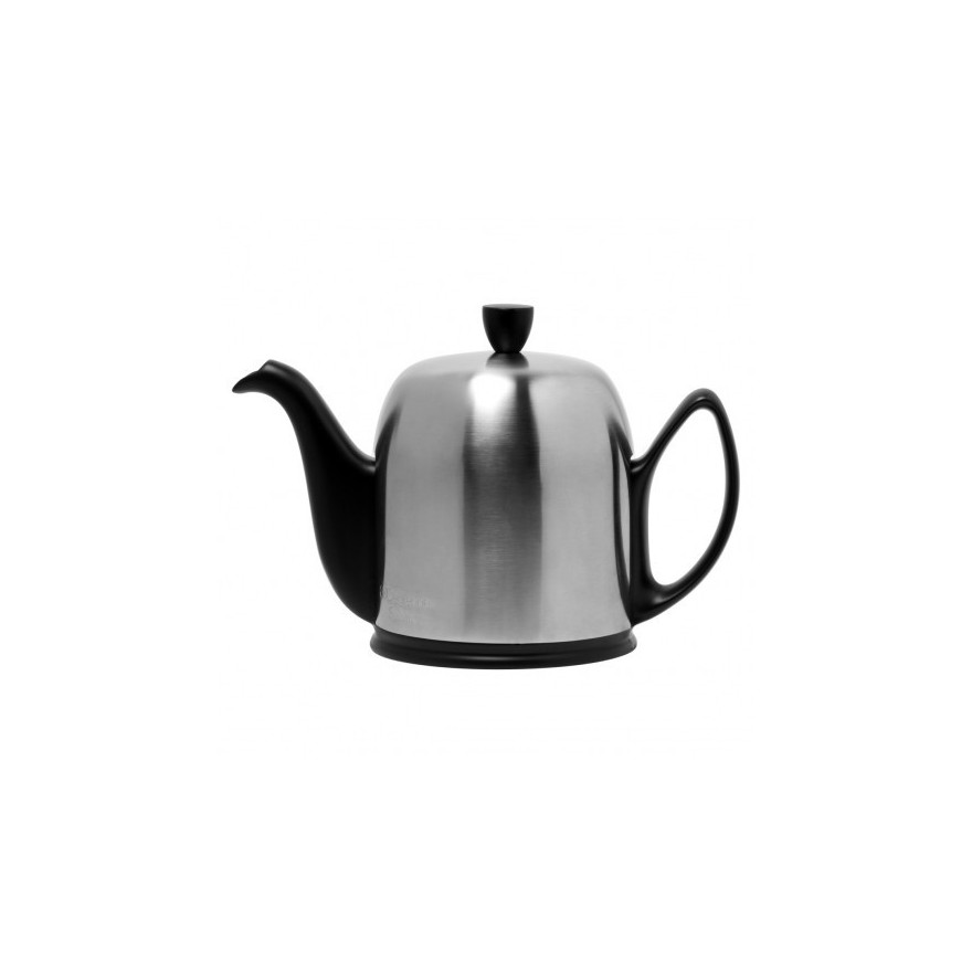Guy Degrenne: Salam Zwarte Theepot 6 kopjes