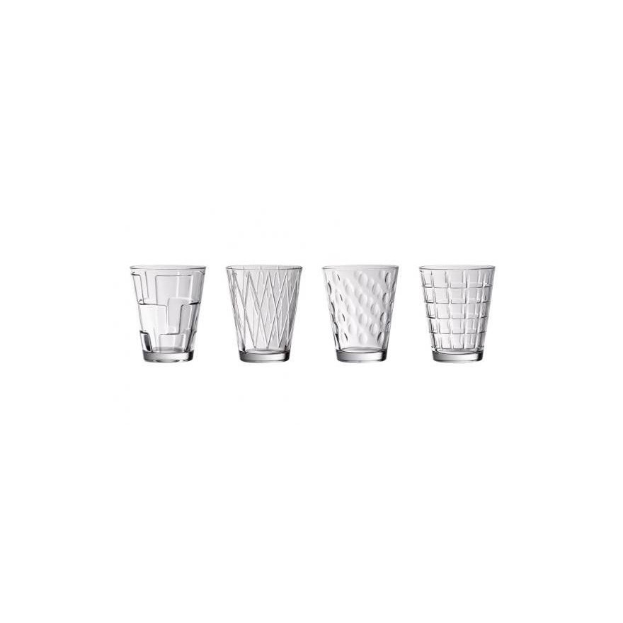 Villeroy & Boch: Dressed Up Clear Lot de 4 verres à eau