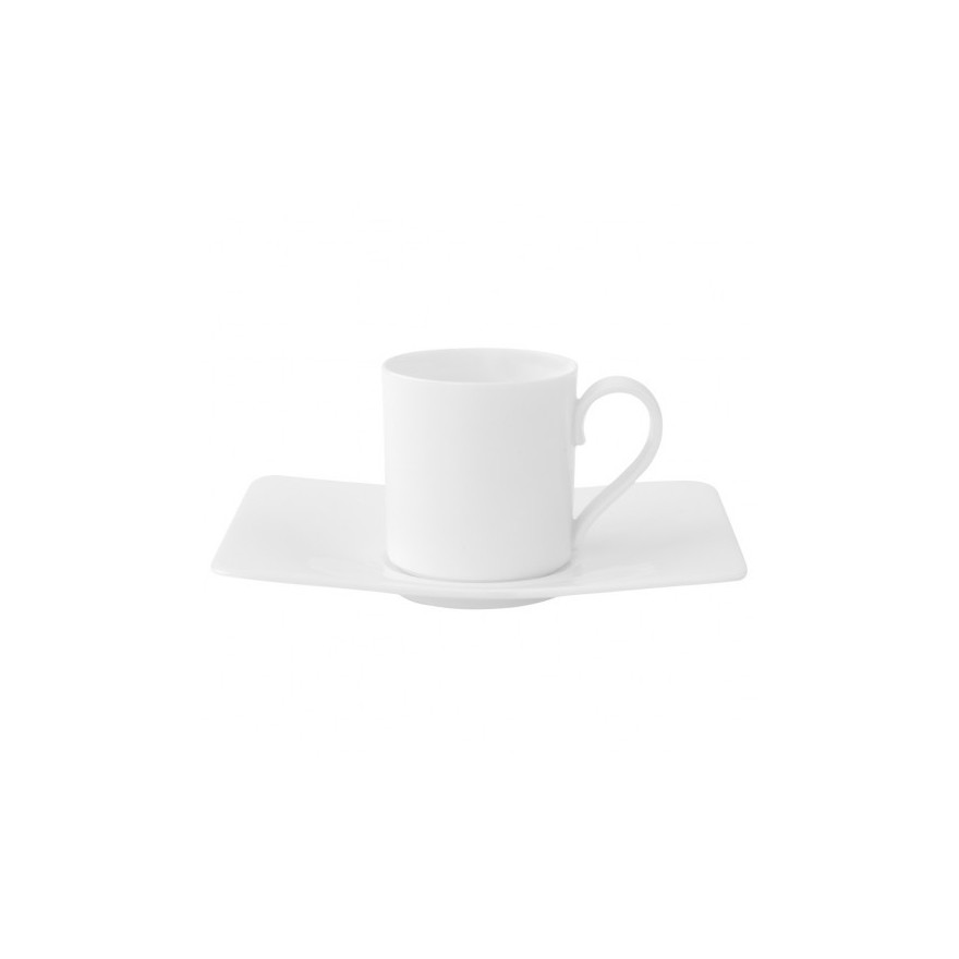 Villeroy & Boch: Modern Grace Tasse moka avec soucoupe 2 pièces