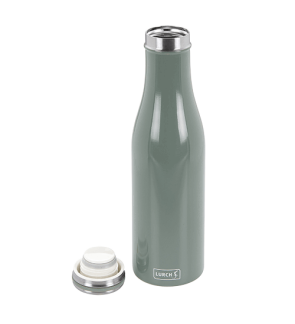 Lurch: Gourde isotherme en inox grise 0,5L