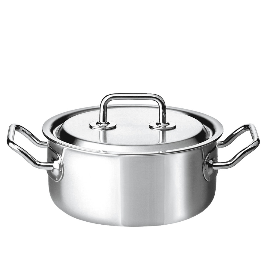 Spring Swiss Design: Brigade Basic Lage Braadpan 20 cm met Glazen Deksel