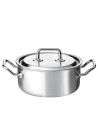 Spring Swiss Design: Brigade Basic Lage Braadpan 20 cm met Glazen Deksel