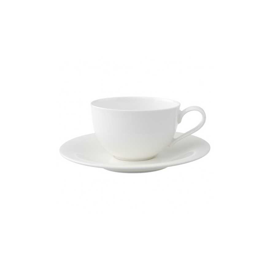 Villeroy & Boch: New Cottage Basic Tasse petit-déjeuner avec soucoupe 2 pièces