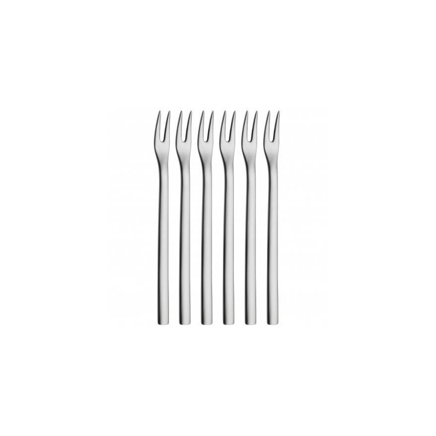 WMF: Nuova Set de 6 fourchettes apéritif en inox