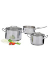Spring Swiss Design: Brigade Basic 3-delige set met glazen deksels