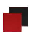 FreeForm: Set de 4 sous-verres Rouge & Noir