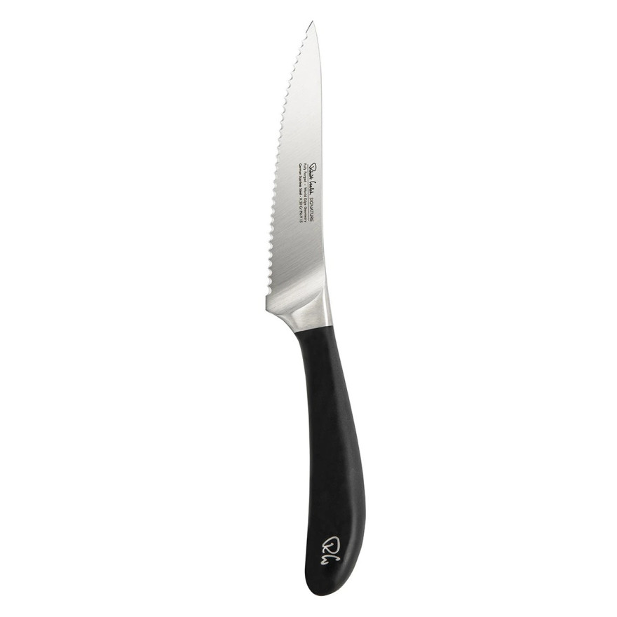 Robert Welch: Signature Couteau de cuisine dentelé 12 cm