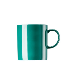 Thomas: Sunny Day Seaside Green Mug