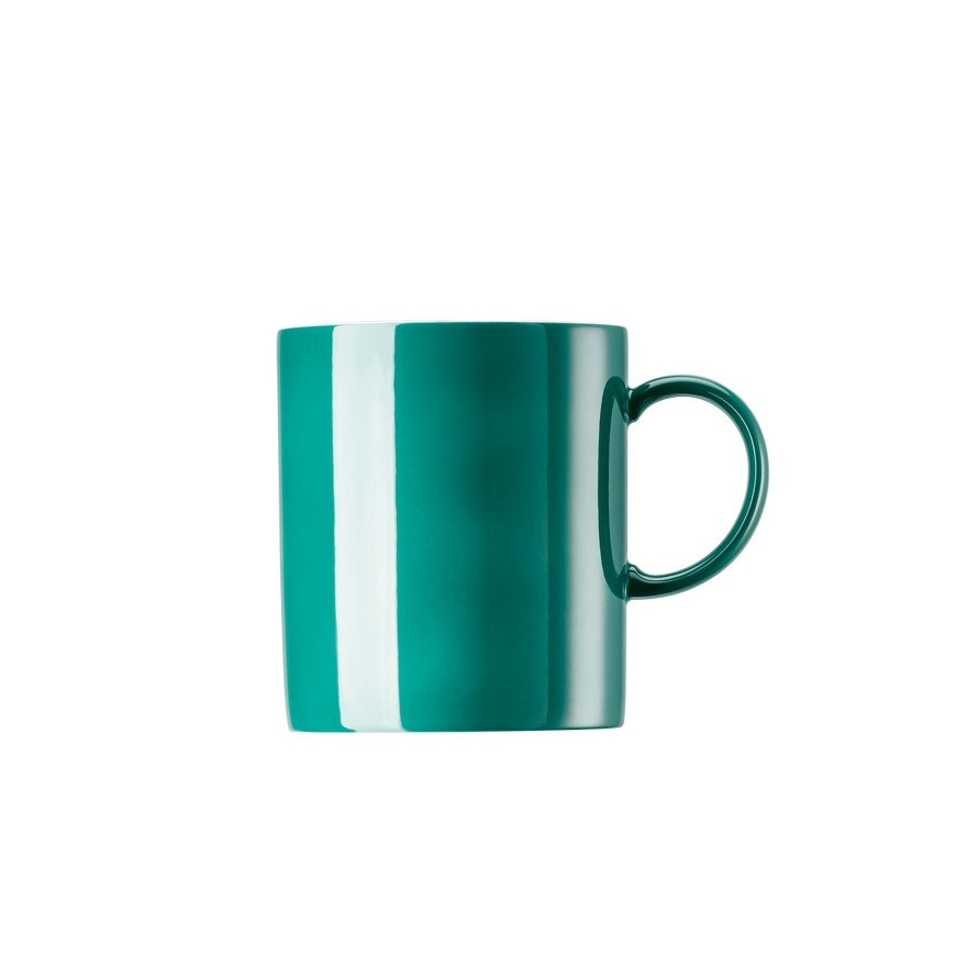 Thomas: Sunny Day Seaside Green Mug